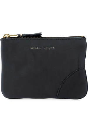 Comme des Garçons Femme, Sacs, Noir, Taille: ONE Size Pochette en cuir