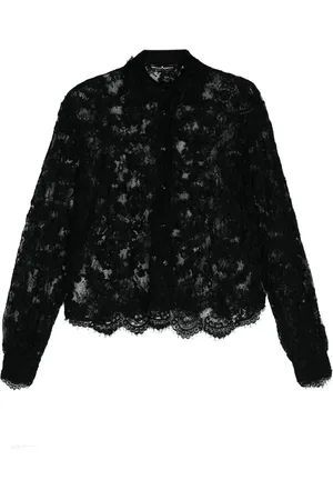 ERMANNO SCERVINO Femme, Blouses et Chemises, Noir, Taille: 42 FR Chemise élégante au design unique