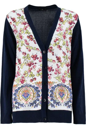 Etro Femme, Pulls, Bleu, Taille: 40 FR Cardigan