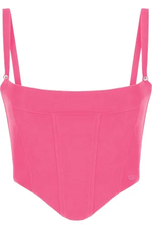 Chiara Ferragni Femme, Tops, Rose, Taille: 40 FR Corset