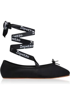 Repetto Femme, Chaussures, Noir, Taille: 38 EU Sophia Ballerines Ruban
