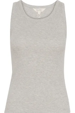 Part Two Femme, Tops, Gris, Taille: 46 FR Haut & T-shirt Gris Chiné