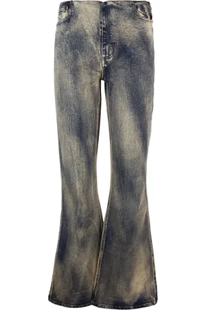 Daily paper Femme, Jeans, Bleu, Taille: 36 FR Flared Jeans