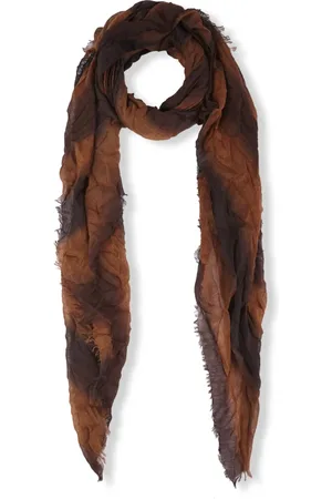 Cortana Unisex, Accessoires, Brun, Taille: ONE Size Écharpe marron à rayures