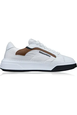 Dsquared2 Homme, Chaussures, Blanc, Taille: 41 EU Baskets à lacets
