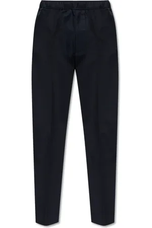 Lanvin Homme, Pantalons, Bleu, Taille: XL Pantalon avec surpiqûres sur les jambes
