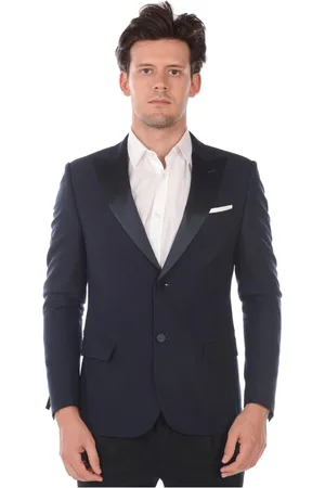 D.A. Daniele Alessandrini Homme, Vestes, Bleu, Taille: S Vestes