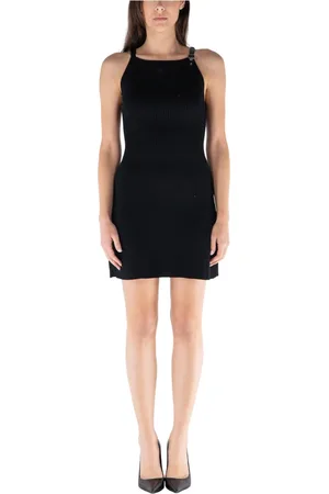 Courrèges Femme, Robes, Noir, Taille: 40 FR Robe Courte