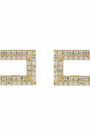 Elisabetta Franchi Femme, Accessoires, Jaune, Taille: ONE Size Boucles d`oreilles Logo