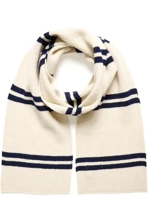 Part Two Femme, Accessoires, , Taille: ONE Size Chêne Français Rayures Marines Écharpe