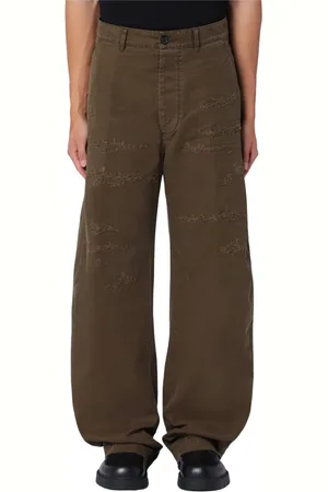 Dsquared2 Homme, Pantalons, Vert, Taille: L Pantalon Large Baggy
