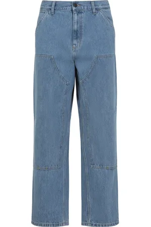 Carhartt Homme, Jeans, Bleu, Taille: W31 Pantalon Bleu en Coton