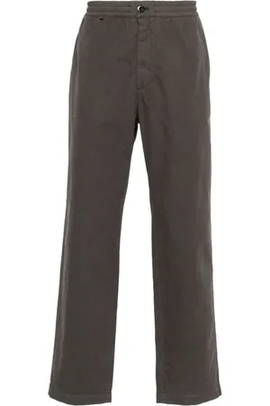 C.P. Company Homme, Pantalons, Brun, Taille: L Pantalon Élégant en Microreps