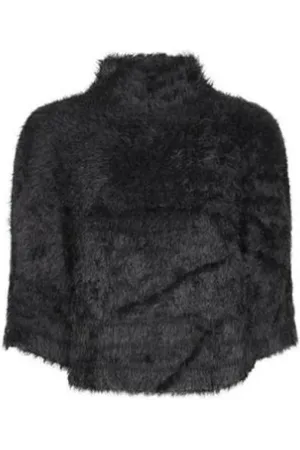 Emporio Armani Femme, Pulls, Noir, Taille: 42 FR Tricot Col Roulé