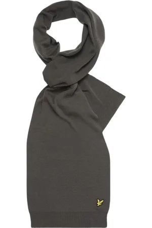 Lyle & Scott Unisex, Accessoires, Gris, Taille: ONE Size Écharpe unie