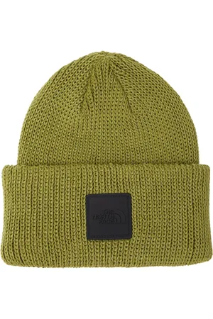 The North Face Unisex, Accessoires, Vert, Taille: ONE Size Bonnet en maille avec logo