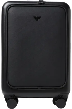 Emporio Armani Homme, Valises, Noir, Taille: ONE Size Valise Cabine à roulettes