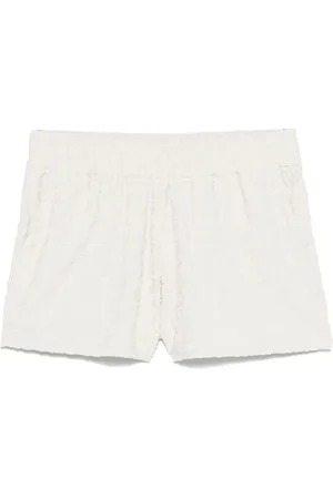 OFF-WHITE Femme, Shorts, Blanc, Taille: 38 FR Shorts Casual Blancs