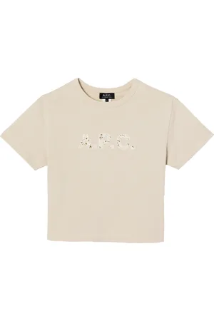 A.P.C. Femme, Tops, , Taille: 42 FR T-shirt en Coton Logo