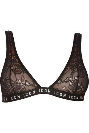 Dsquared2 Femme, Sous-vêtements, Noir, Taille: 38 FR Soutien-gorge avec logo
