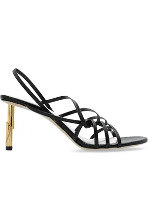 Lanvin Femme, Chaussures, Noir, Taille: 37 EU Sandales à Talons Sequence