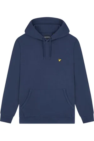 Lyle & Scott Homme, Sweatshirts et sweats à capuche, Bleu, Taille: M Pull à Capuche