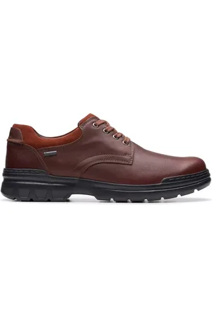 Clarks Homme, Chaussures, Brun, Taille: 41 EU Chaussure à lacets imperméable - Marron