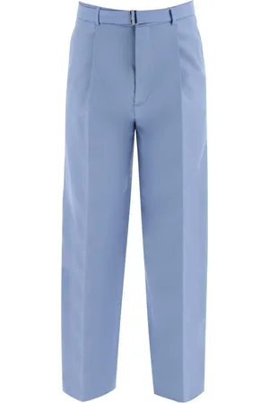 Lanvin Homme, Pantalons, Bleu, Taille: M Chinos