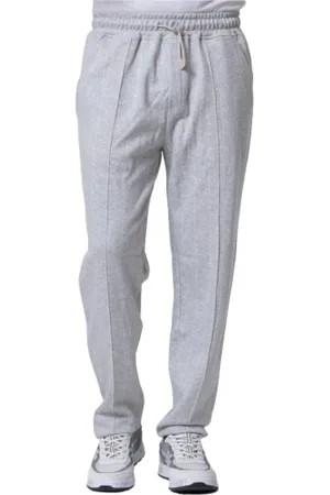 ELEVENTY Homme, Pantalons, Gris, Taille: L Pantalon de survêtement rayé gris