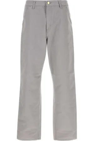 Carhartt Homme, Jeans, Gris, Taille: W36 Pantalon genou gris en coton