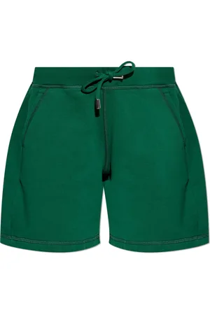 Dsquared2 Femme, Shorts, Vert, Taille: 40 FR Logo Shorts