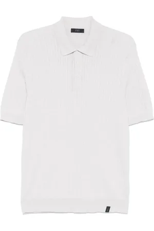 FAY Homme, Pulls, Blanc, Taille: S Élégant T-shirt Maglia