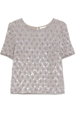 P.A.R.O.S.H. Femme, Blouses et Chemises, , Taille: 36 FR Collection de Hauts Neutres