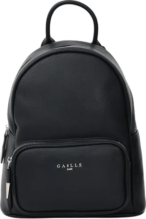 GAËLLE Femme, Sacs, Noir, Taille: ONE Size Sac à Dos Noir Minimaliste