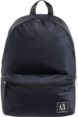 Armani Exchange Homme, Sacs, Bleu, Taille: ONE Size Sac à Dos Élégant avec Fermeture Éclair