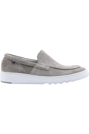 Floris van Bommel Homme, Chaussures, Gris, Taille: 43 EU Mocassins Brakel
