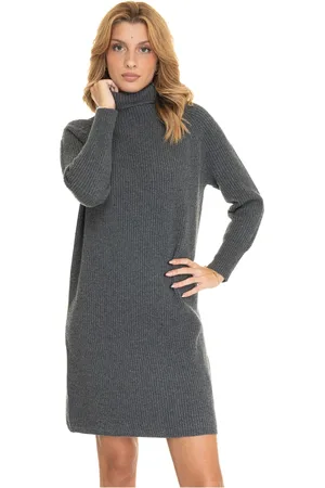 Max Mara Femme, Pulls, Gris, Taille: 42 FR Robe Courte Ebridi