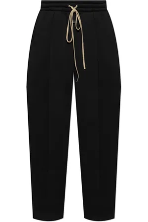 FEAR OF GOD Homme, Pantalons, Noir, Taille: L Pantalon avec logo