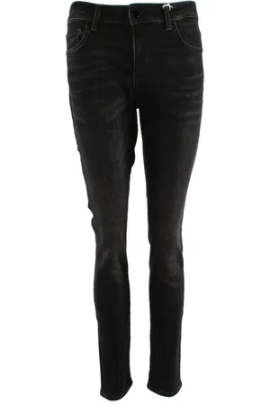 Guess Femme, Jeans, Gris, Taille: W28 Jean Skinny Taille Mi-Haute