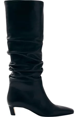 ALOHAS Femme, Chaussures, Noir, Taille: 38 EU Bottines Kalila en cuir noir