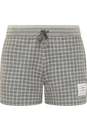 Thom Browne Femme, Shorts, Gris, Taille: 34 FR Shorts