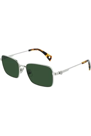 Lanvin Unisex, Accessoires, Gris, Taille: ONE Size Lunettes de soleil en métal gris