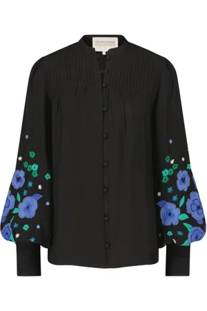 Fabienne Chapot Femme, Blouses et Chemises, Noir, Taille: 36 FR Chemisier Harry