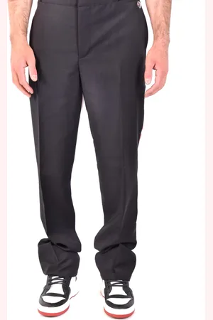 Burberry Homme, Pantalons, Noir, Taille: L Pantalon Large