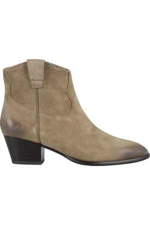 Ash Femme, Chaussures, Brun, Taille: 40 EU Bottine en Velours Tabac Marron