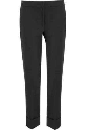 ERMANNO SCERVINO Femme, Pantalons, Noir, Taille: 36 FR Pantalon Slim-Fit