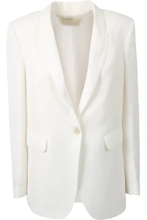 Fabiana Filippi Femme, Vestes, Blanc, Taille: 40 FR Blazer Croisé