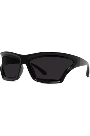 Loewe Femme, Accessoires, Noir, Taille: ONE Size Lunettes de soleil masque modernes biseautées