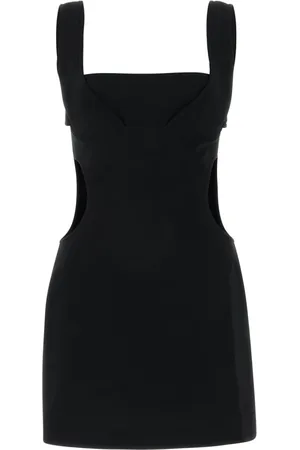 Marine Serre Femme, Robes, Noir, Taille: 36 FR Abito Short Dress