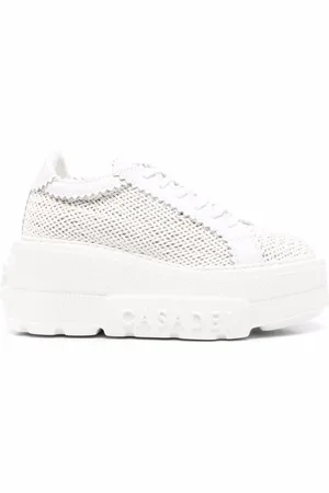 Casadei Femme, Chaussures, Blanc, Taille: 40 EU Nexus Baskets